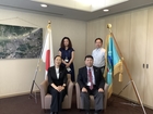 Senior Advisor of Taipei Economic and Cultural Representative Office in Japan visit to NAIST (July 9, 2021)