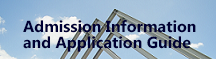 Admission information and Application Guide