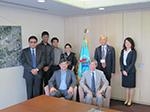 Ambassador of Bangladesh to Japan visits NAIST (June 11, 2013)