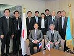 Representatives from the Rajamangala University of Technology Krungthep (Thailand) visited NAIST (January 13, 2015)
