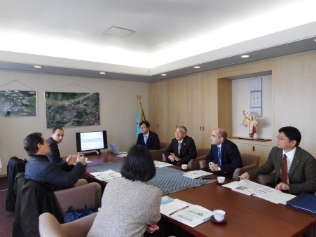 President Jean-Pierre Vinel (University Paul Sabatier, France) Visit (December 5, 2016)