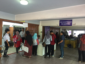 IPB Career & Scholarship Expo entrance