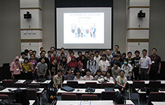 Nara Woman's University Secondary School students visit NAIST (September 4, 2017)