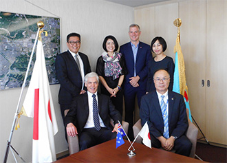 Macquarie University (Australia) Delegation Visit (October 10, 2017)
