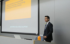 Graduate School of Materials Science held the NAIST-UPS Doctoral Public Defense