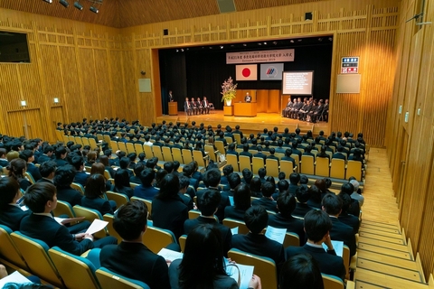 2019 NAIST Spring Entrance Ceremony (April 5, 2019)