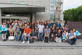 Group Photo at the National Museum of Modern Art, Kyoto
