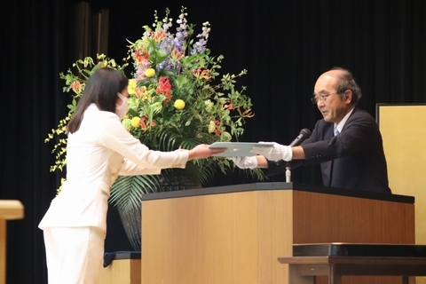 2020 NAIST Fall Graduation Ceremony (September 25, 2020)