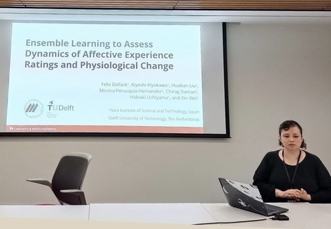 Cybernetics and Reality Engineering Lab research group wins first prize