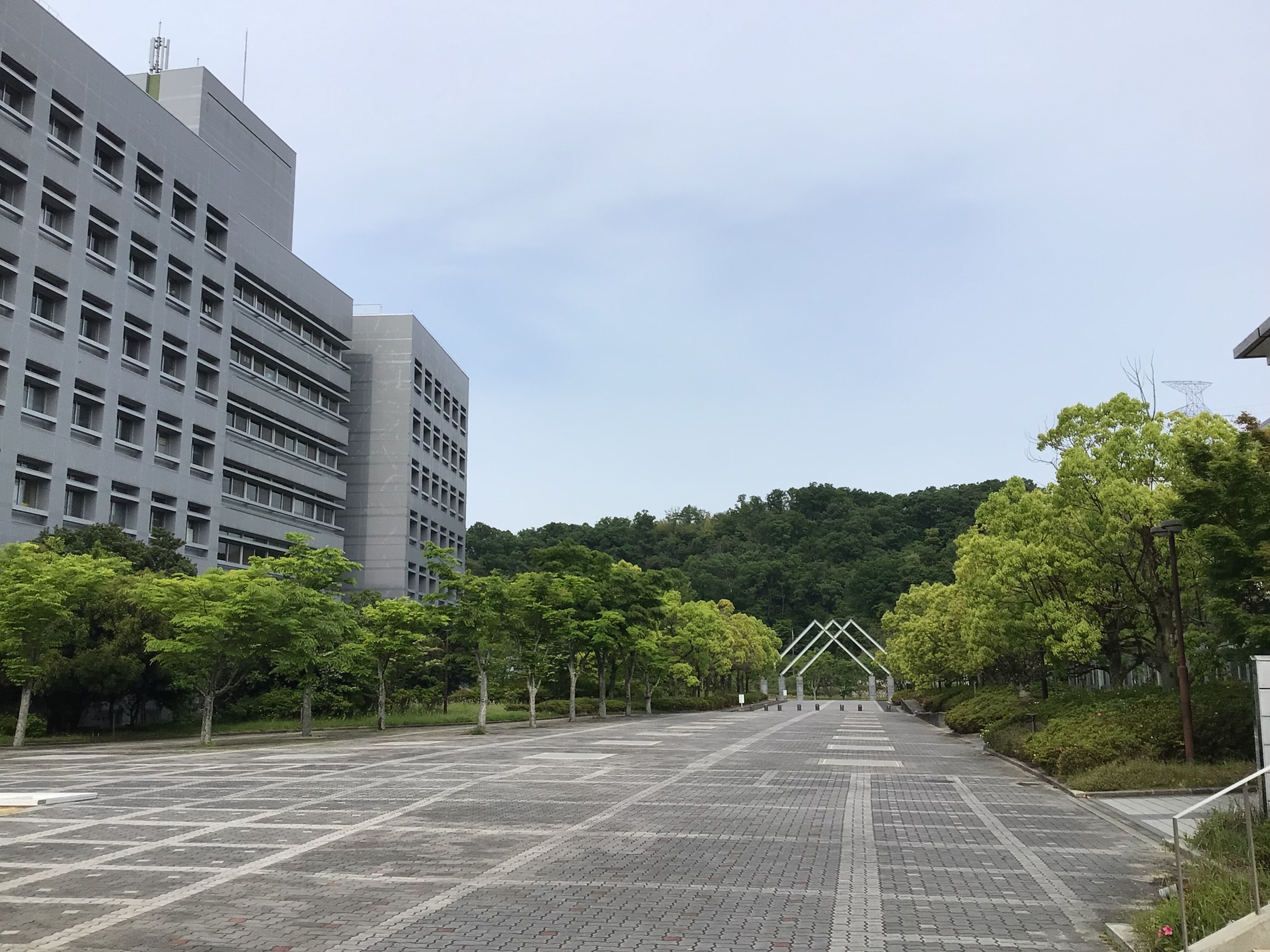 オープンキャンパス20230513の学内風景