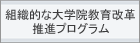 バナー：組織的な大学院教育改革推進プログラム