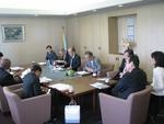 ボツワナ共和国大使らが表敬訪問（2009/5/18）