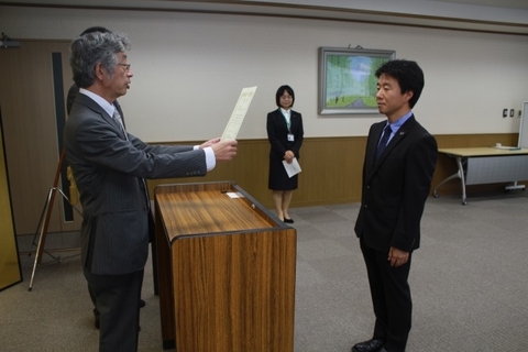 平成28年度職員表彰を実施（2016/10/03）