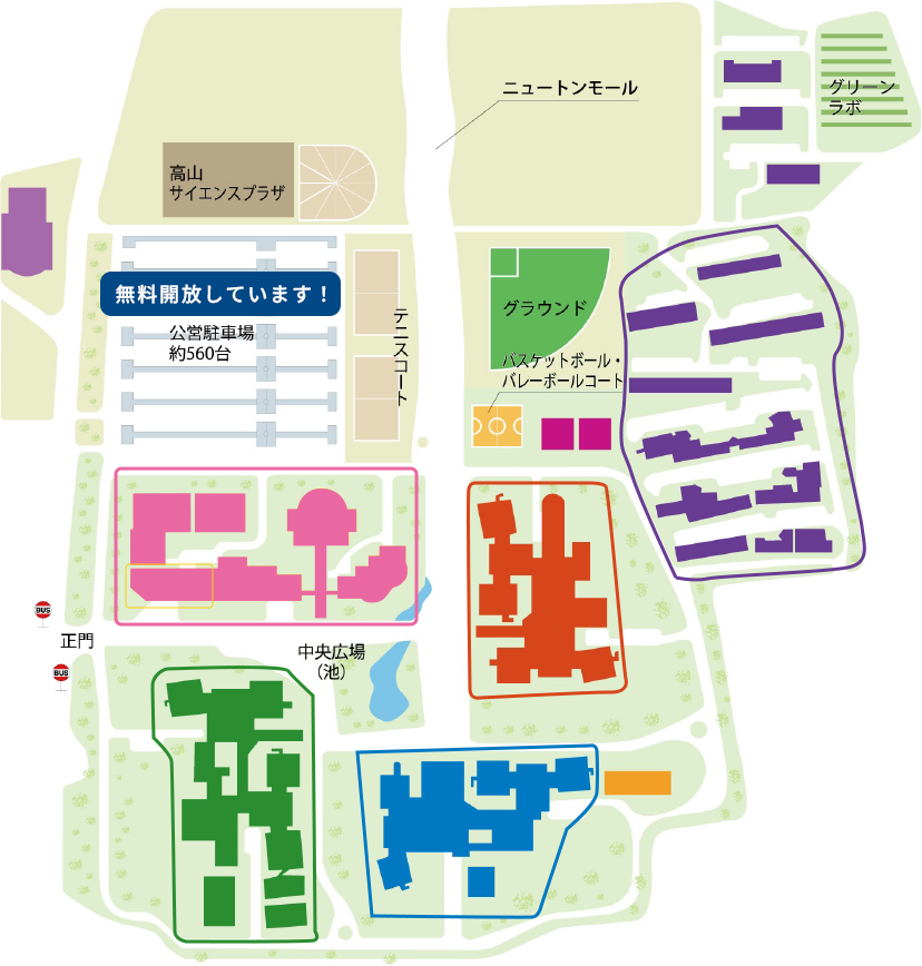 マップをクリックで開催イベントが確認できます。