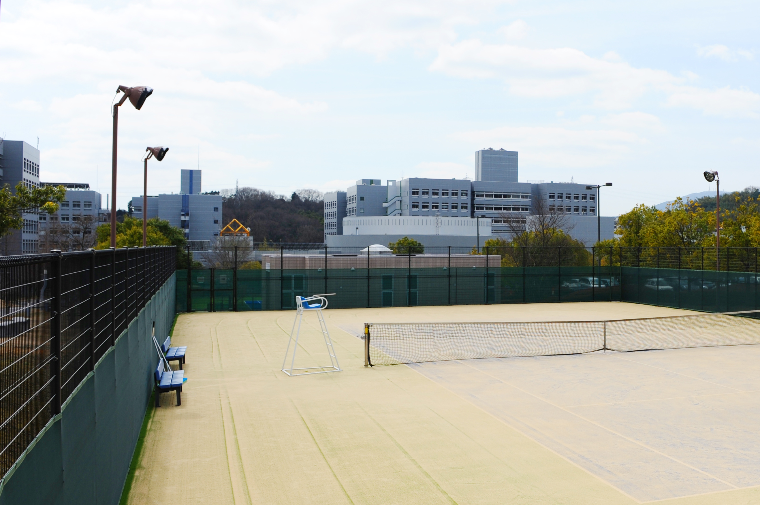 Tennis courts