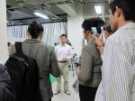 The delegation of social workers from Cambodia, Mongolia, Laos and Thailand visited NAIST (October 4, 2011)