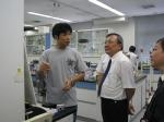The delegation from Southern Taiwan University (August 24, 2011)