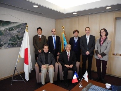 President Jean-Pierre Vinel (University Paul Sabatier, France) Visit (December 5, 2016)