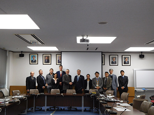 École Polytechnique (France) President Jacques Biot Visit (January 11, 2017)
