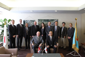 Saskatchewan Delegation and NAIST representatives