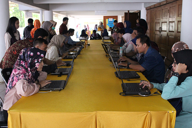 NAIST Booth at the Bogor Agricultural University Career and Scholarship Expo 2018 in Bogor, Indonesia (April 28 - 29, 2018)