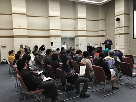 Roughly 60 people were able to learn much about the Muslim religion and culture, and the daily life of Muslim followers.