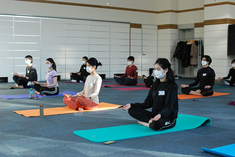 2nd On-campus Yoga Lesson (2023/2/22)