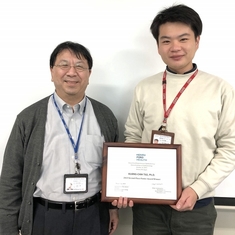 Dr. Kuang-Chih TSO (Photonic Device Science Lab) received the second-place poster award at the 13th World Research Congress: The Eye and The Chip.