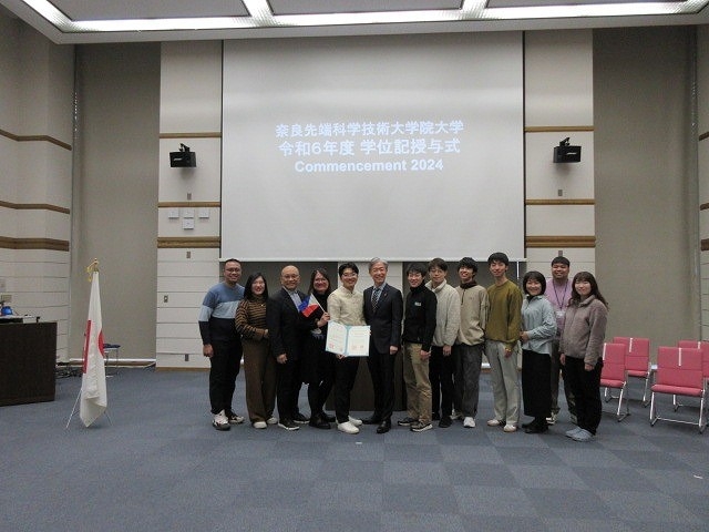 2024 NAIST Winter Commencement (December 23, 2024)