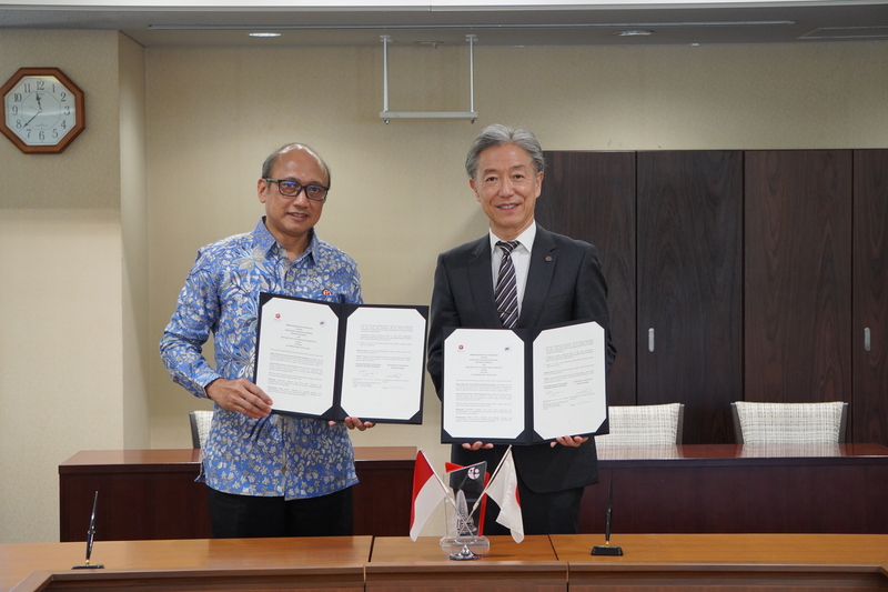 Signing Ceremony with National Research and Innovation Agency(BRIN)in Indonesia(2025/10/9)