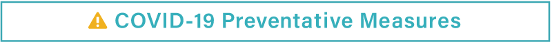 Measures concerning the new coronavirus