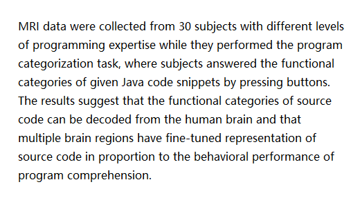 How is the brain programmed for computer programming?