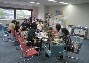 Picture of the 11th Keihanna Women Researchers Network Tea Party