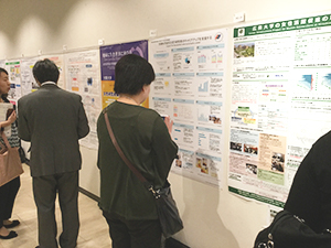 第16回男女共同参画学協会連絡会シンポジウムポスター展示場の様子