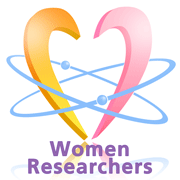 Women Researchersシンボルイラスト