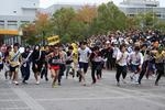 キャンパスを快走！駅伝大会を開催(2010/10/29)