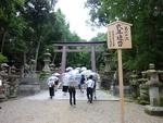 学生の文化活動行事 ~春日大社旬祭講話への参加~(2012/07/21)