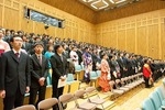 平成24年度　学位記授与式を挙行（2013/3/22）