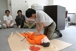 普通救命講習会を実施(2013/07/16)