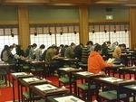 学生の文化活動行事を実施 ～ 薬師寺での法話、写経、拝観等への参加 ～（2012/12/01）
