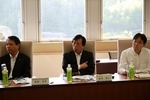 京セラ株式会社副会長が本学を訪問（2014/06/19）