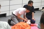 普通救命講習会を実施（2015/07/17）
