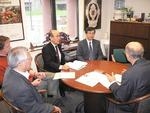学長がカリフォルニア大学デービス校総長を表敬訪問(2010/2/3-5)