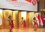 本学理事・副学長がインドネシア共和国独立70周年記念レセプションに出席（2015/08/26）