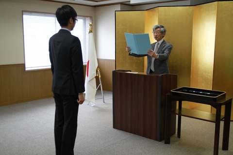 平成28年度　学位記授与式を挙行（2016/06/24）