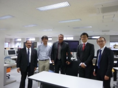 ユニテック工科大学（ニュージーランド）の副学長一行が本学を表敬訪問（2016/10/12）