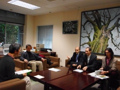 ポールサバチエ大学（フランス）の学長が本学を表敬訪問（2016/12/05）