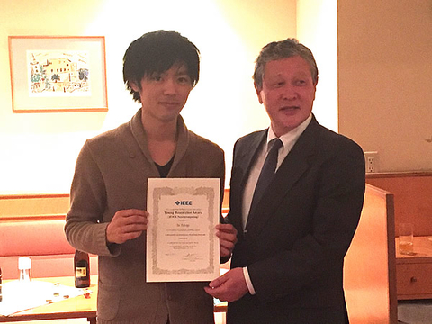 情報科学研究科計算神経科学研究室の高木優さん（博士後期課程2年）が、IEEE Computational Intelligence Society Japan ChapterよりYoung Researcher Awardを受賞