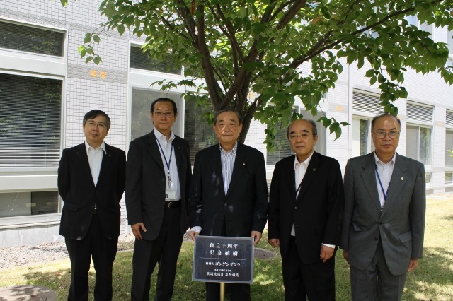 奥野信亮衆議院議員が本学を訪問（2017/6/17）