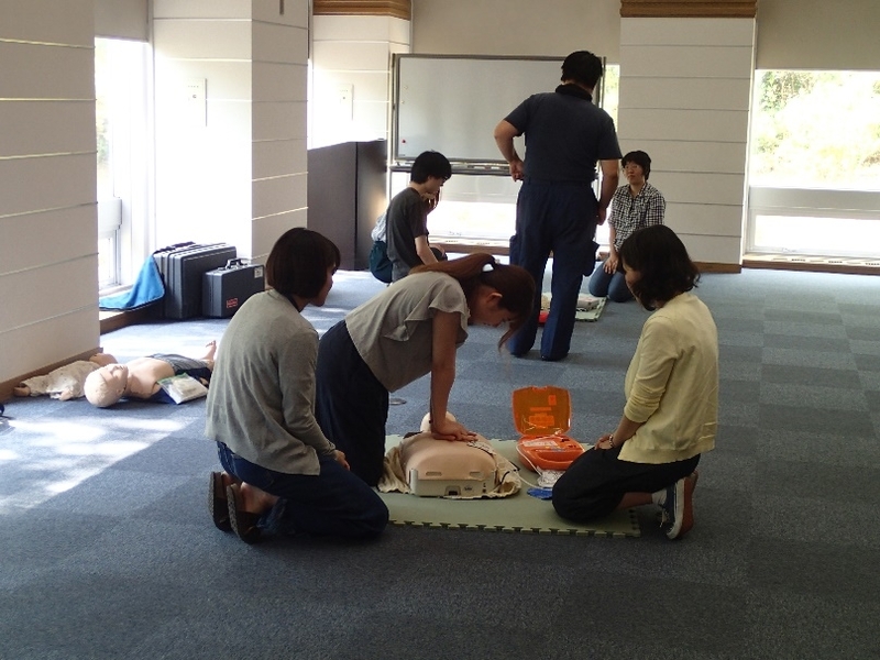 普通救命講習会を実施（2017/07/19）